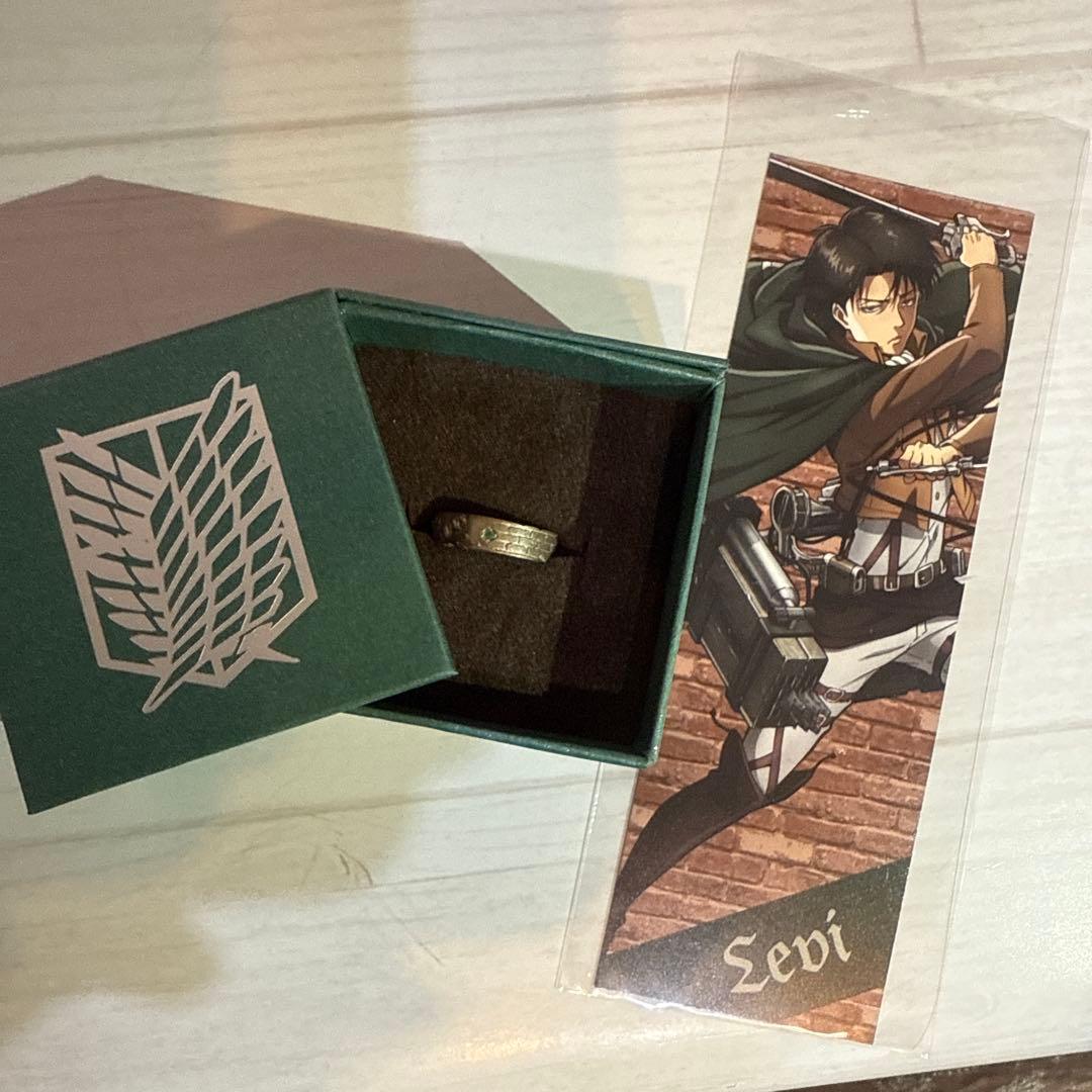 進撃の巨人　リヴァイ　シルバーリング