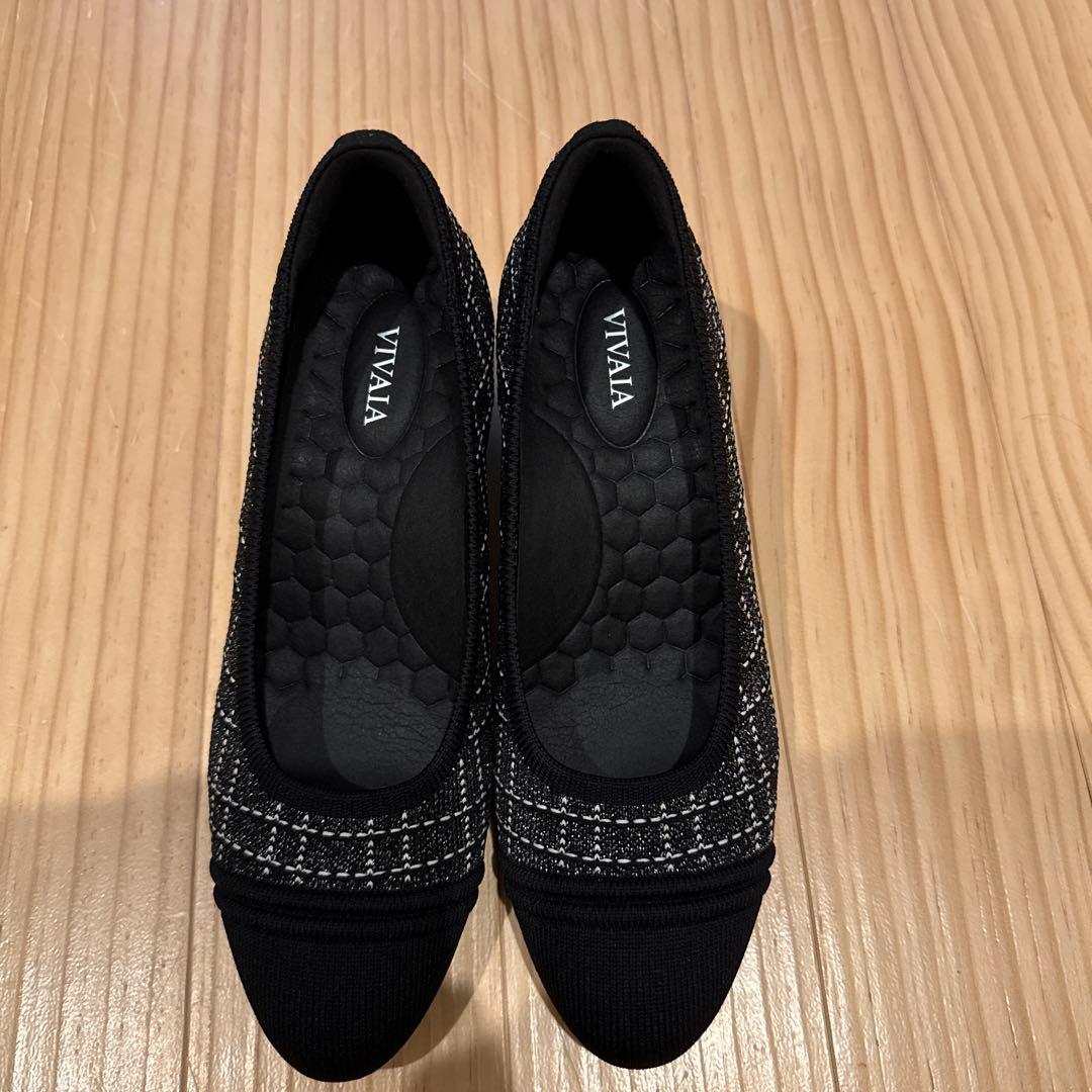 VIVAIA チェック柄 Julie Arch Pro ラウンドトゥ パンプス