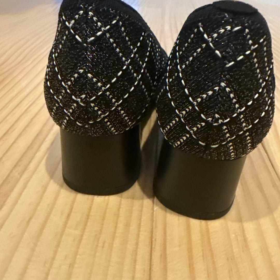 VIVAIA チェック柄 Julie Arch Pro ラウンドトゥ パンプス