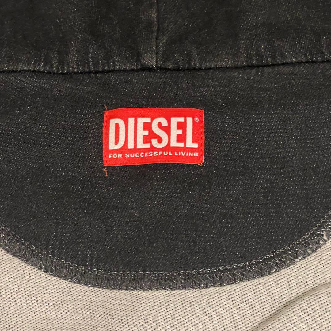 DIESEL D-GIR-NE A03938 069ZEジップアップパーカー M