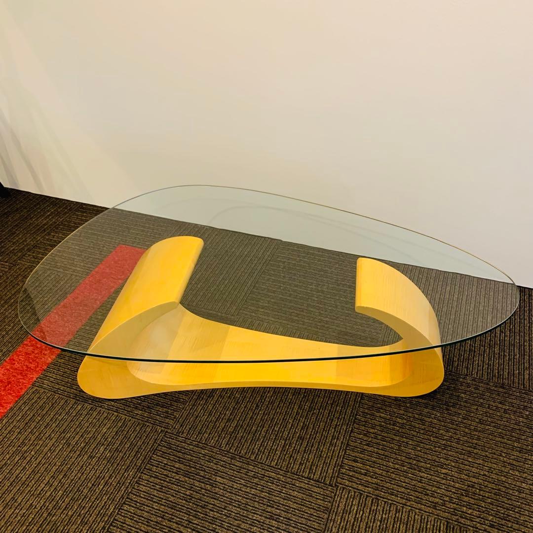 松創　ガラスセンターテーブル