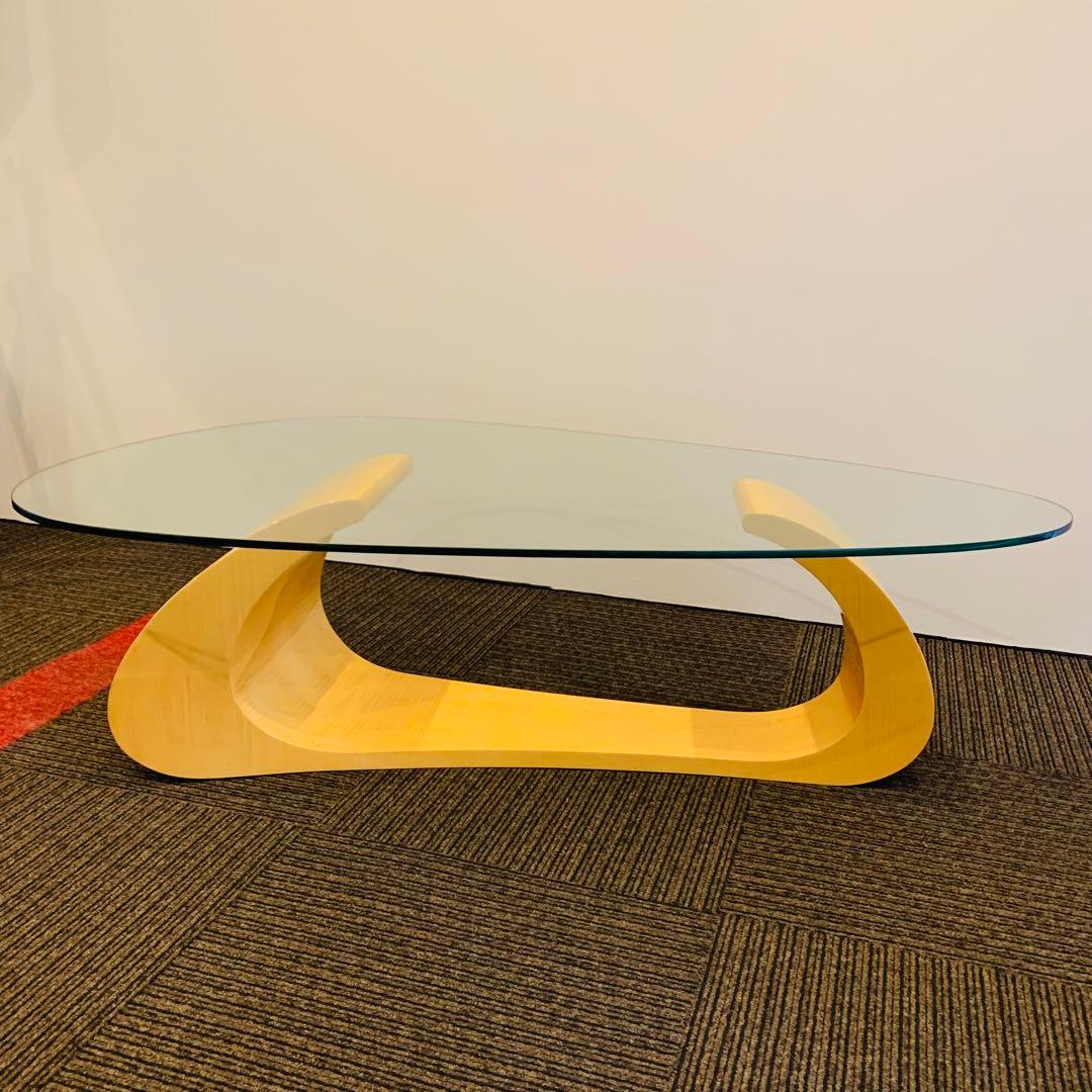 松創　ガラスセンターテーブル