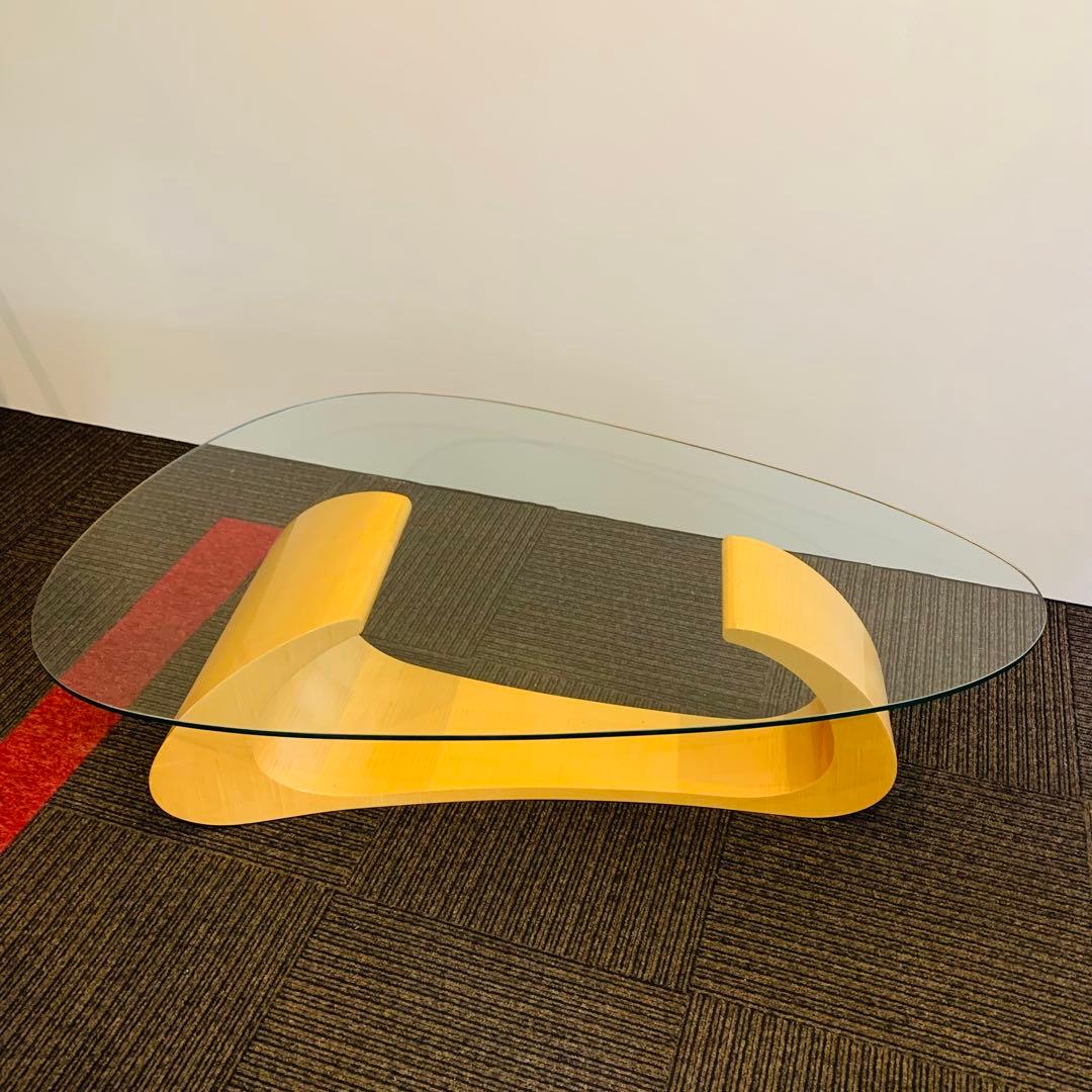 松創　ガラスセンターテーブル