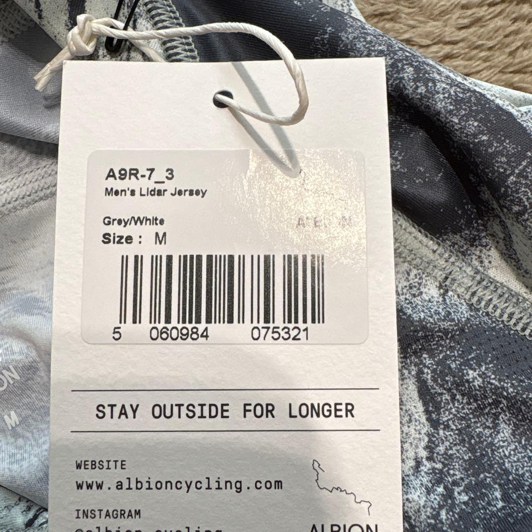 完売品 ALBION アルビオン ショートスリーブジャージ M サイクルジャージ