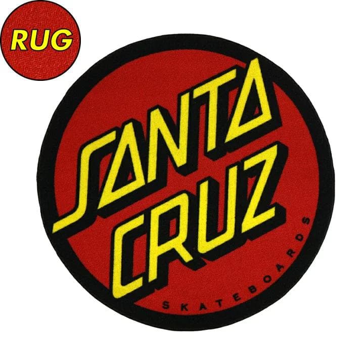 新品SANTA CRUZ Classic Dot Rug ラグマット カーペット