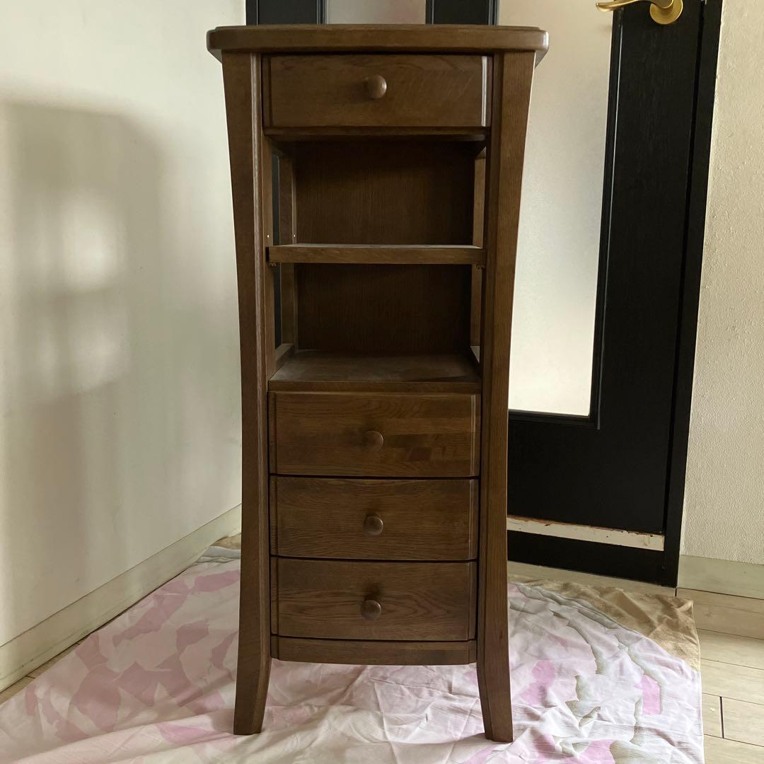 【再値下げ】起立木工　 電話台　花台　飾り棚　平成レトロ