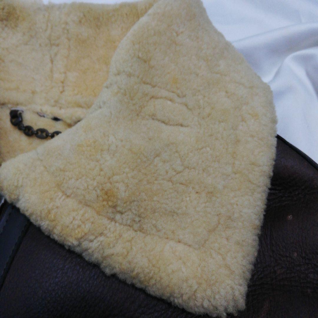 TEODEM ムートンジャケット B-3 フライトジャケット レザージャケット