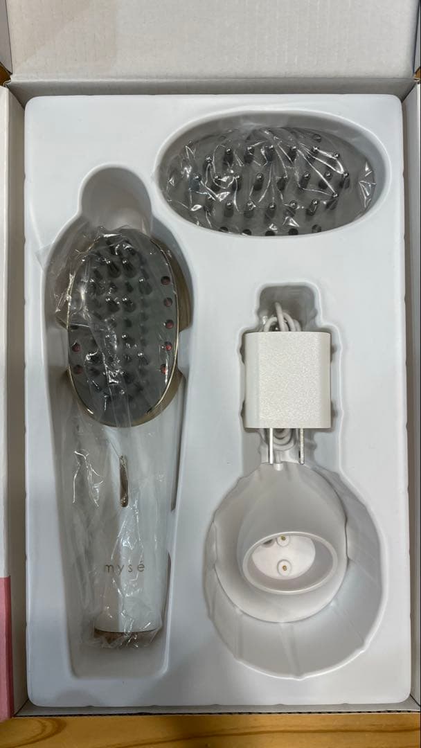 新品未使用 ヤーマン ミーゼ スカルプリフト MS-80W 電気バリブラシ