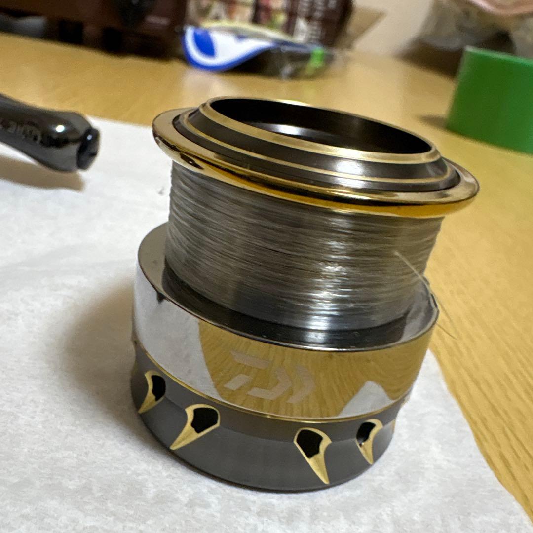 15イグジスト2003F-H リブレwing72 17月下美人替スプール付き