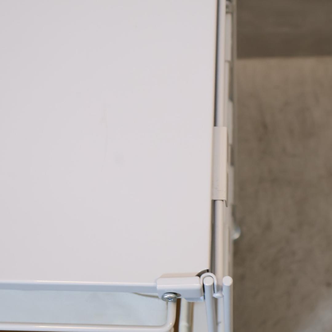 無印良品 MUJI スチール4段 帆布バスケット付き ユニットシェルフ チェスト