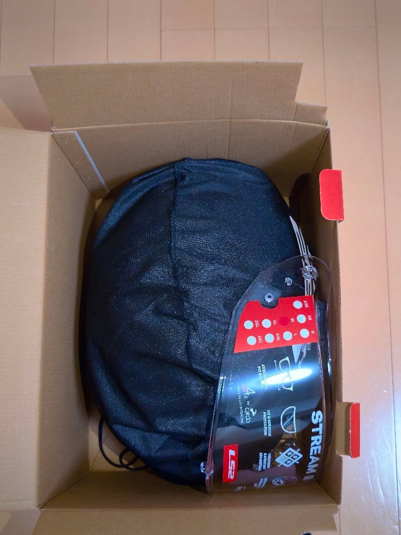 LS2 STREAM II ヘルメット マットブラック Mサイズ