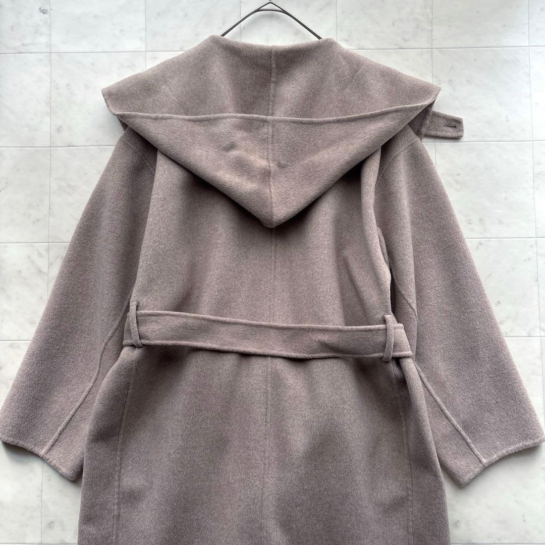 フレームワーク 24AW 美品 SUPER160'sフーディコート ロングコート