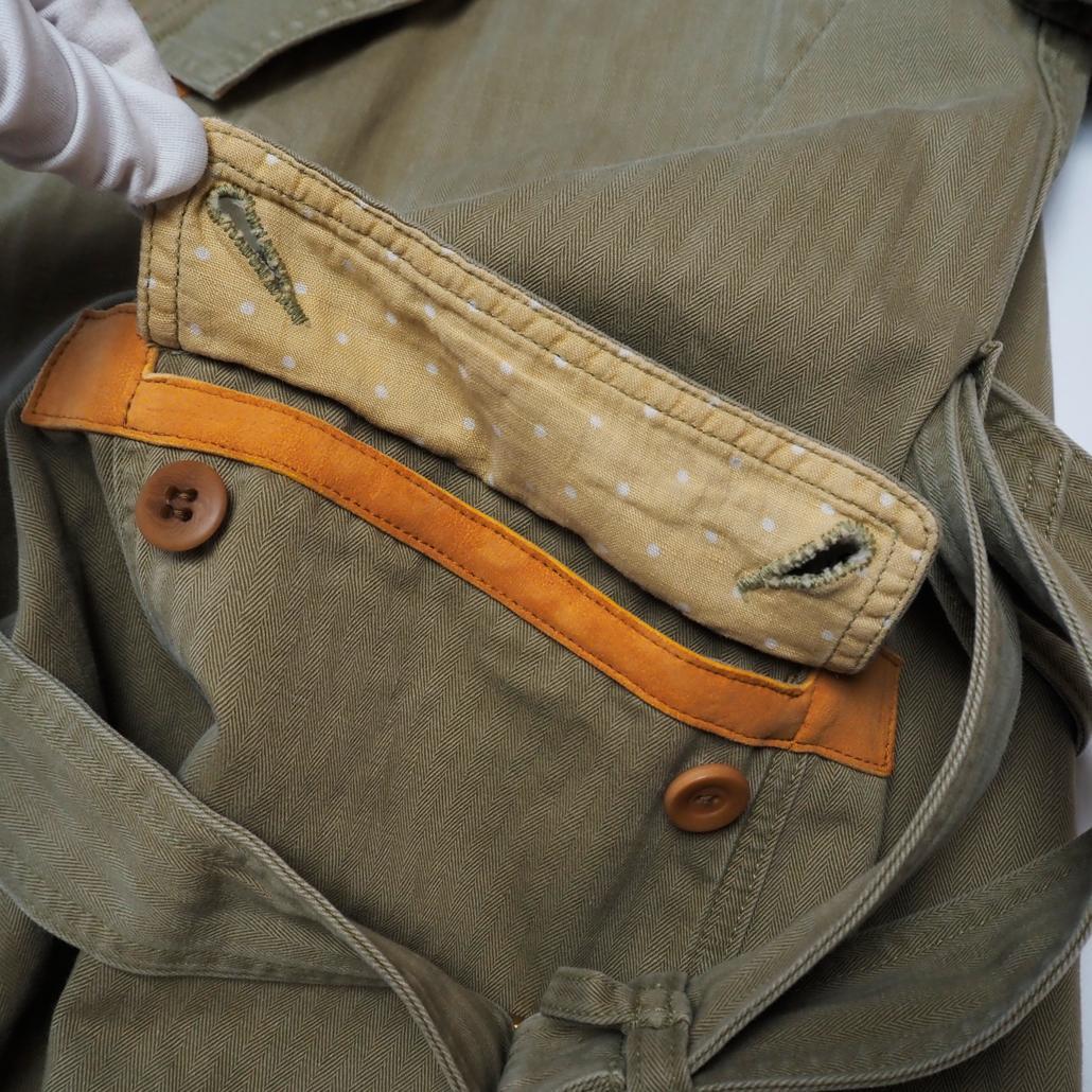 美品 visvim / HENDEE TRENCH (HERRINGBONE)