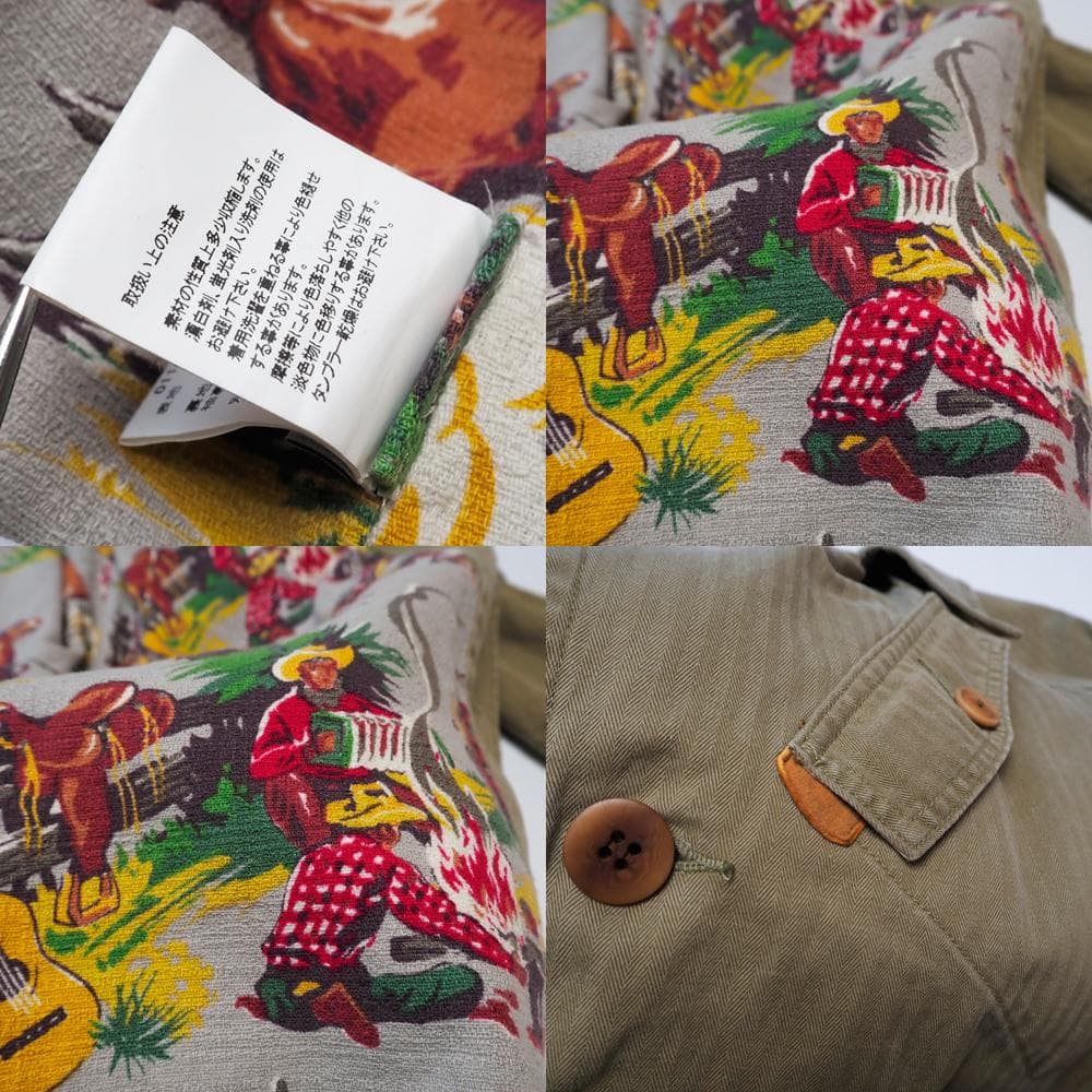 美品 visvim / HENDEE TRENCH (HERRINGBONE)