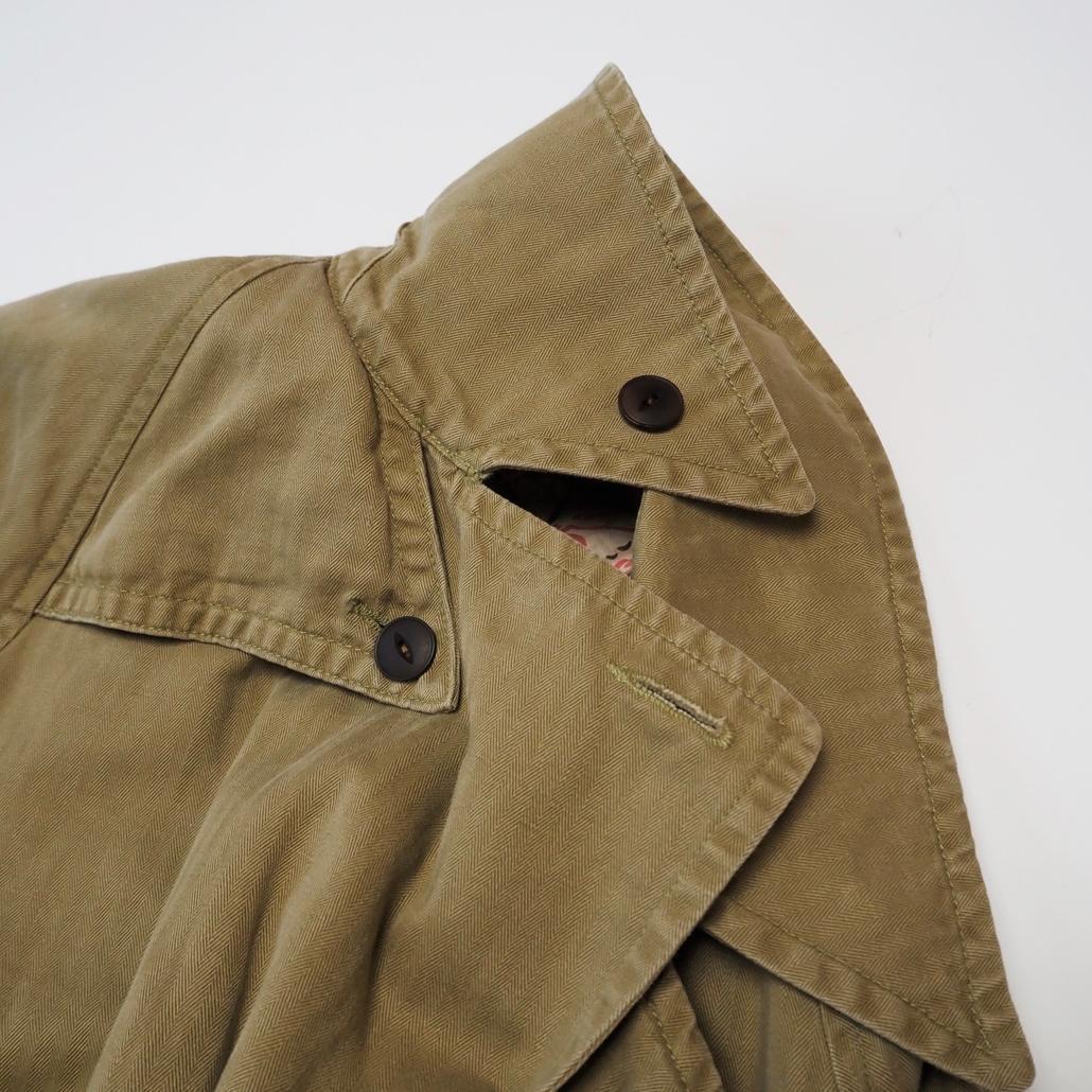 美品 visvim / HENDEE TRENCH (HERRINGBONE)