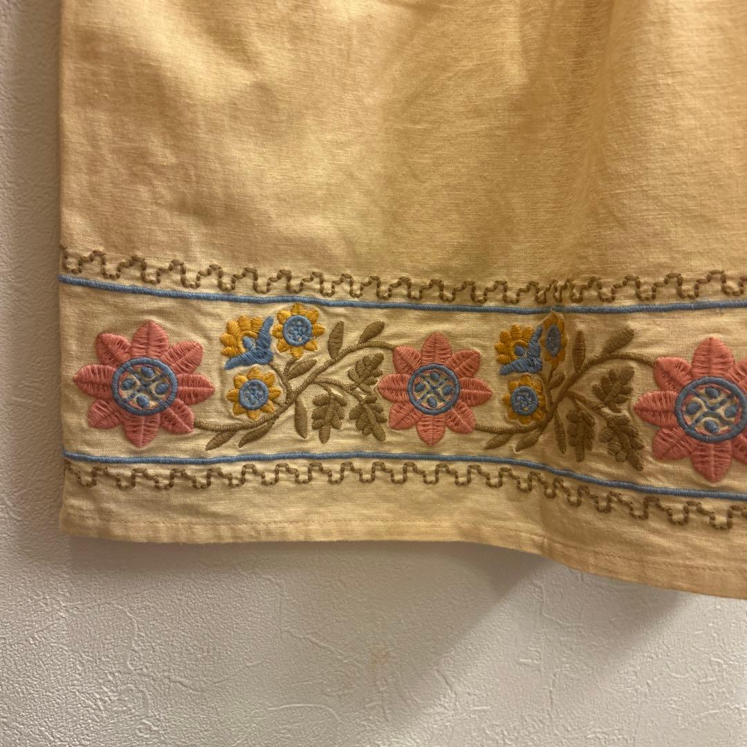 h*)様 URSINA EMBROIDERED PINAFORE 7-9y