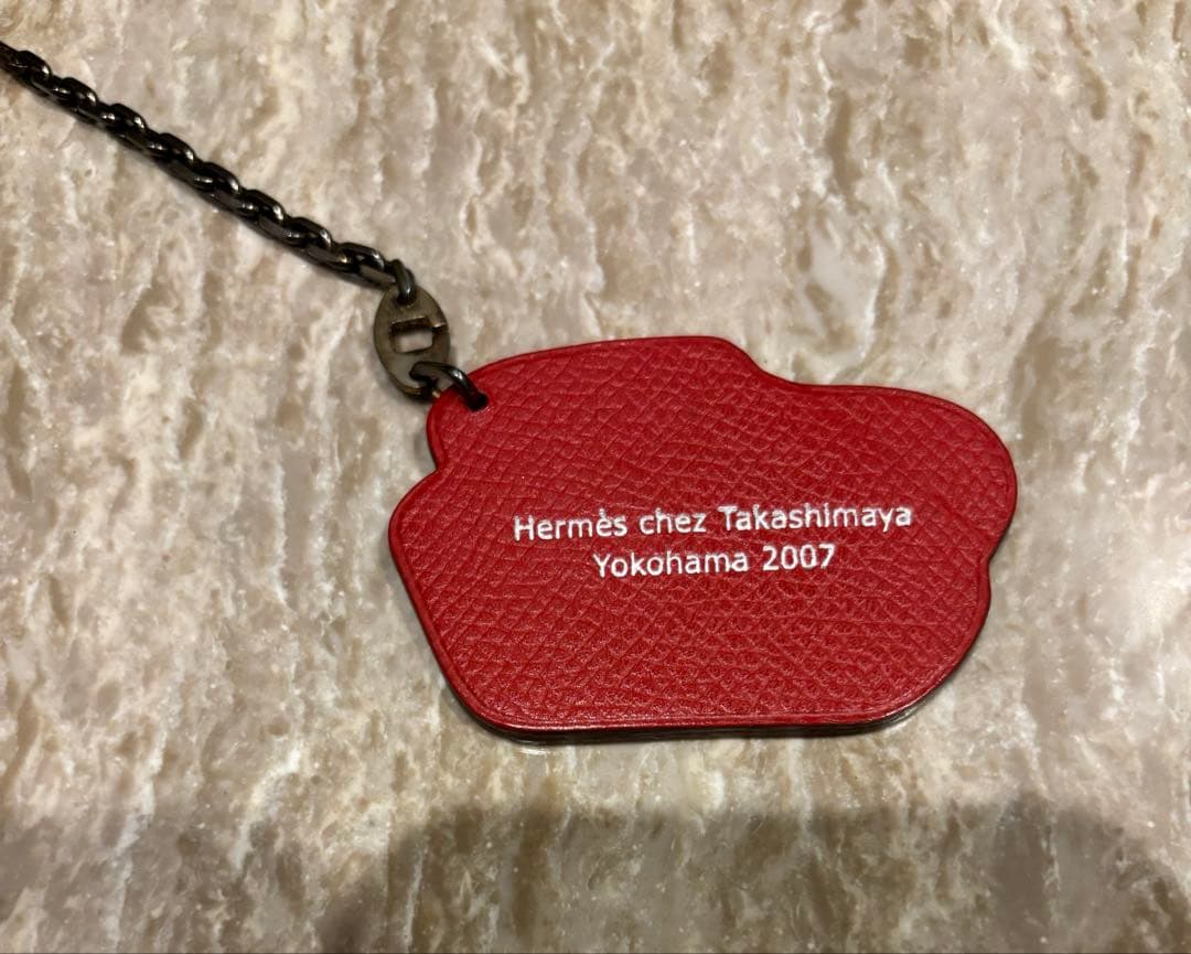 Hermesエルメス チャーム 赤い靴 横浜高島屋 2007年 限定商品