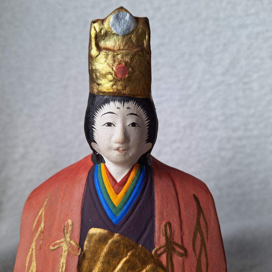 古賀人形　郷土玩具　お雛様　土人形