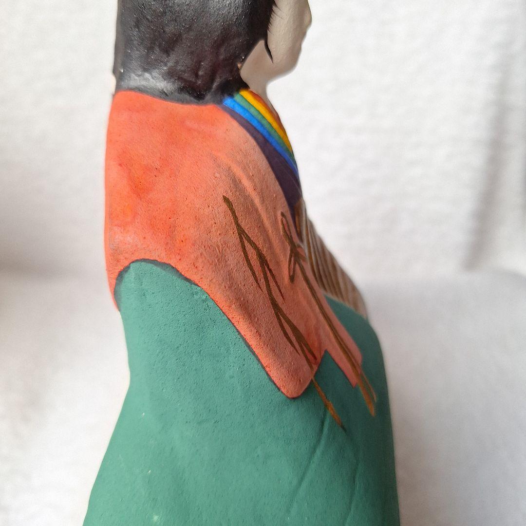 古賀人形　郷土玩具　お雛様　土人形