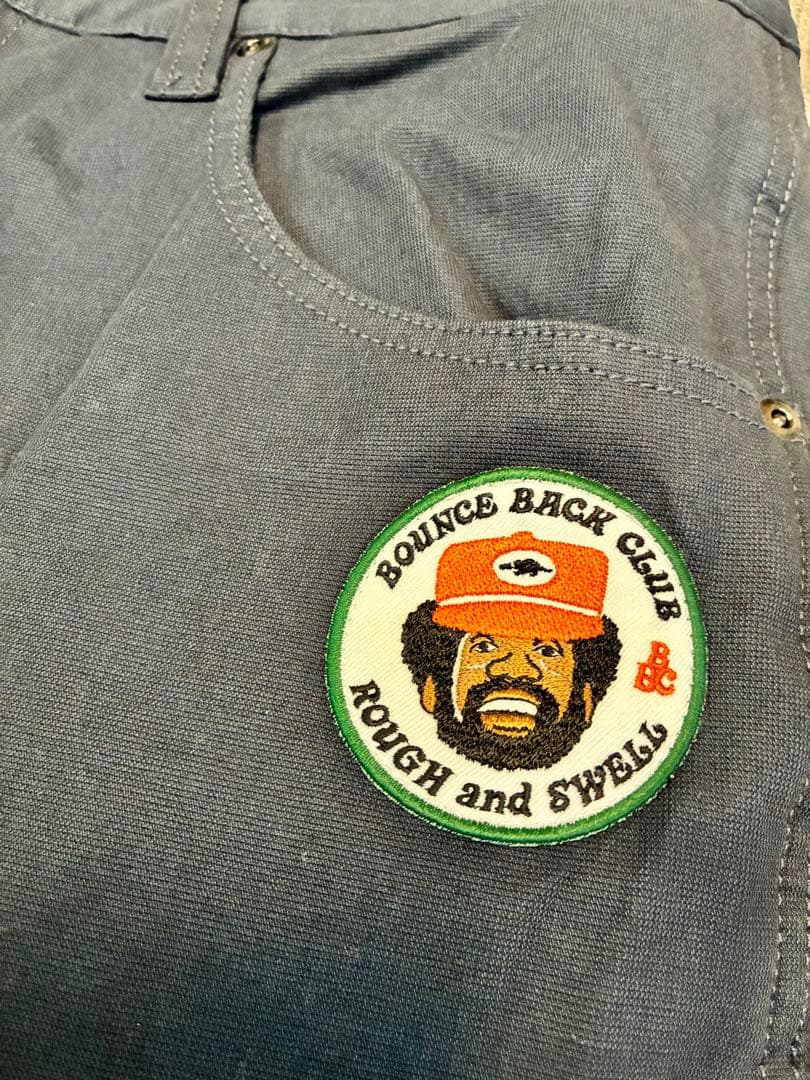 ROUGH AND SWELL バウンスバッククラブ パンツ XL ネイビー