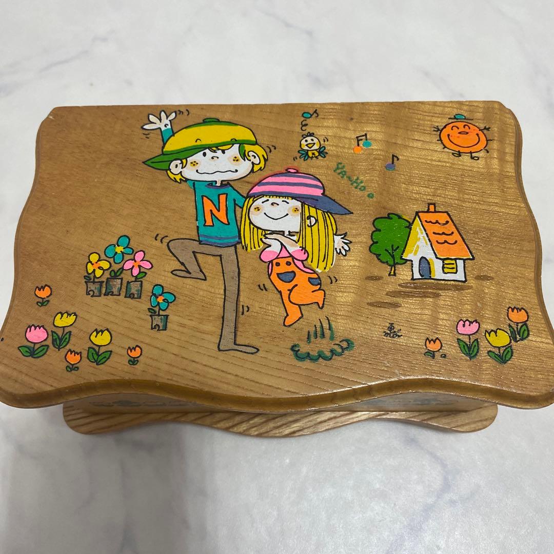 水森亜土　オルゴール　美品