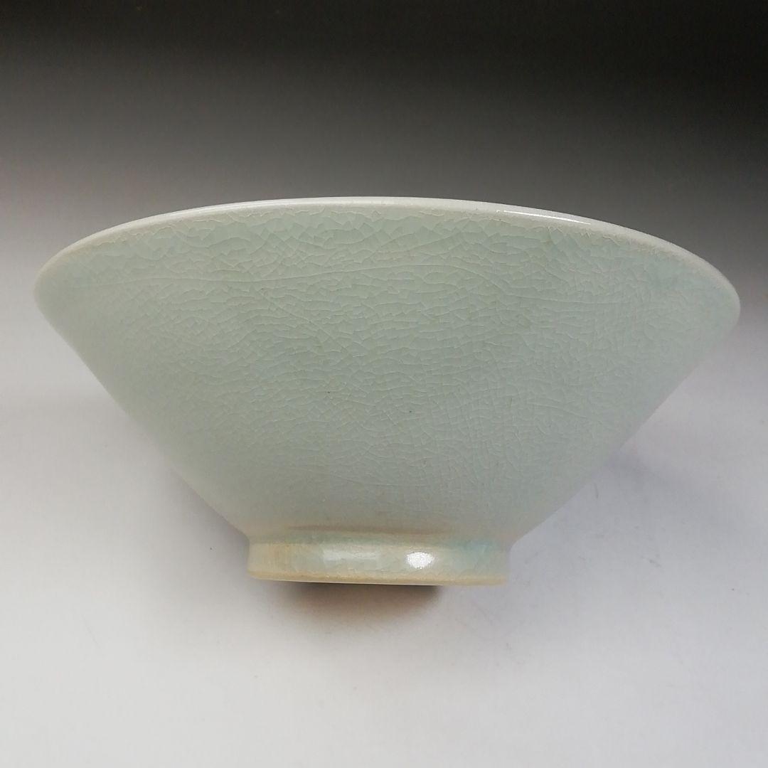 Ｔ７１４　茶碗　『高田焼』『雅女　酒井正枝』　共箱　抹茶碗　茶道具