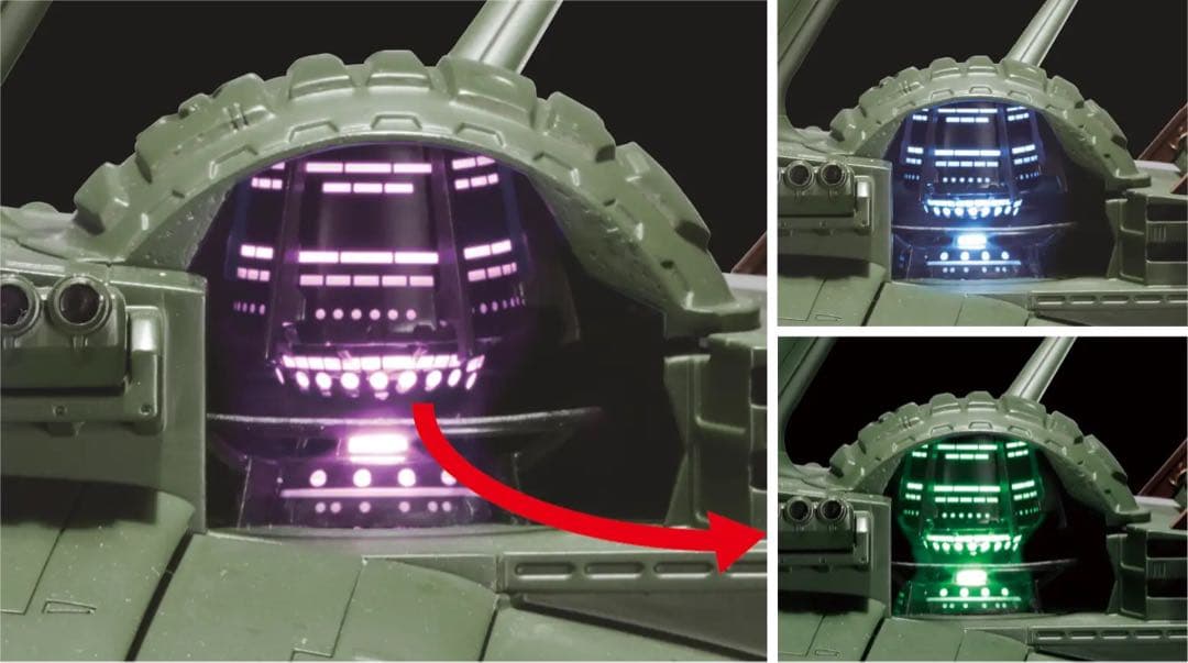 未組立アシェット アルカディア号 ダイキャストギミックモデルをつくる 1-125