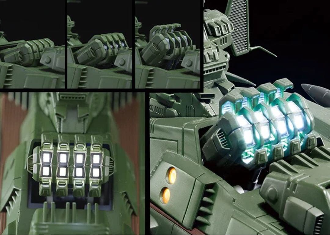 未組立アシェット アルカディア号 ダイキャストギミックモデルをつくる 1-125