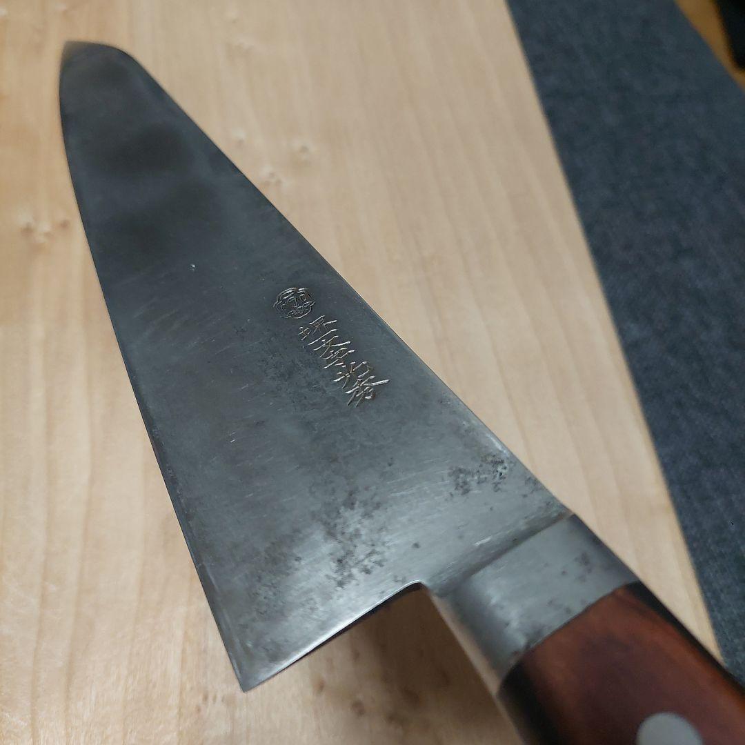 堺一文字光秀　安来鋼本打焼牛刀　尺