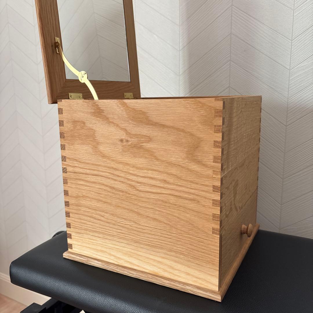 倉敷意匠 キナル別注 ならの化粧ボックス メイクボックス 化粧ボックス