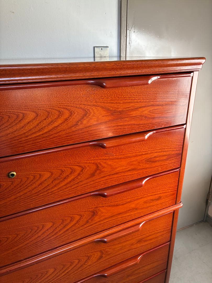 北欧ヴィンテージ チーク 7段チェスト　北欧家具