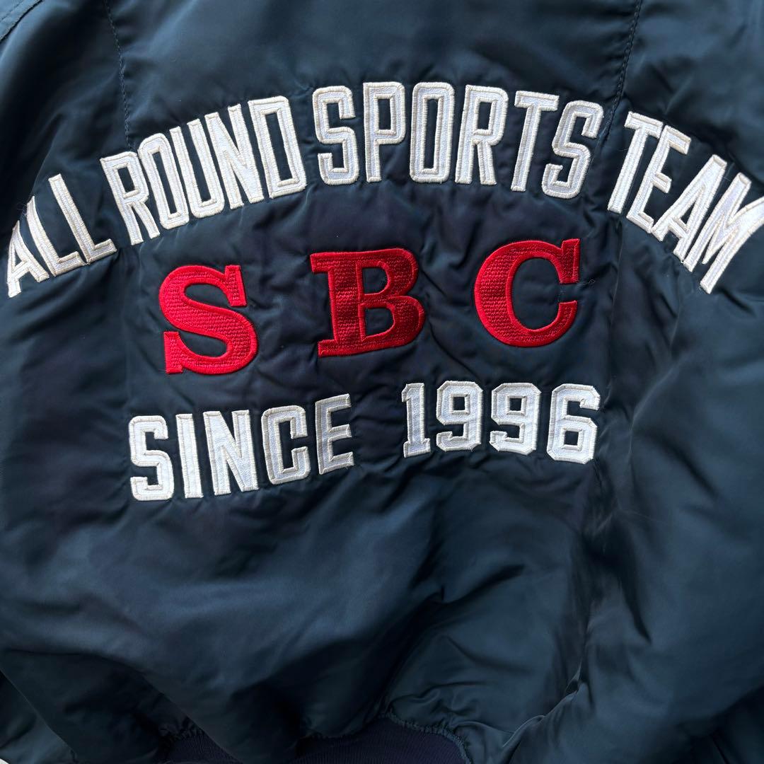 サイズXL ワッペン付 90's希少ヴィンテージ アルファMA-1 米国製