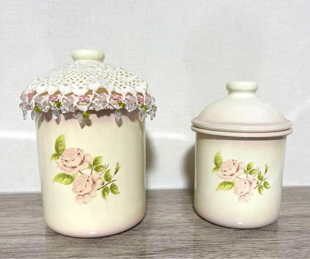 【未使用】イマン　キャニスター2個　ダイアナローズキャニスター