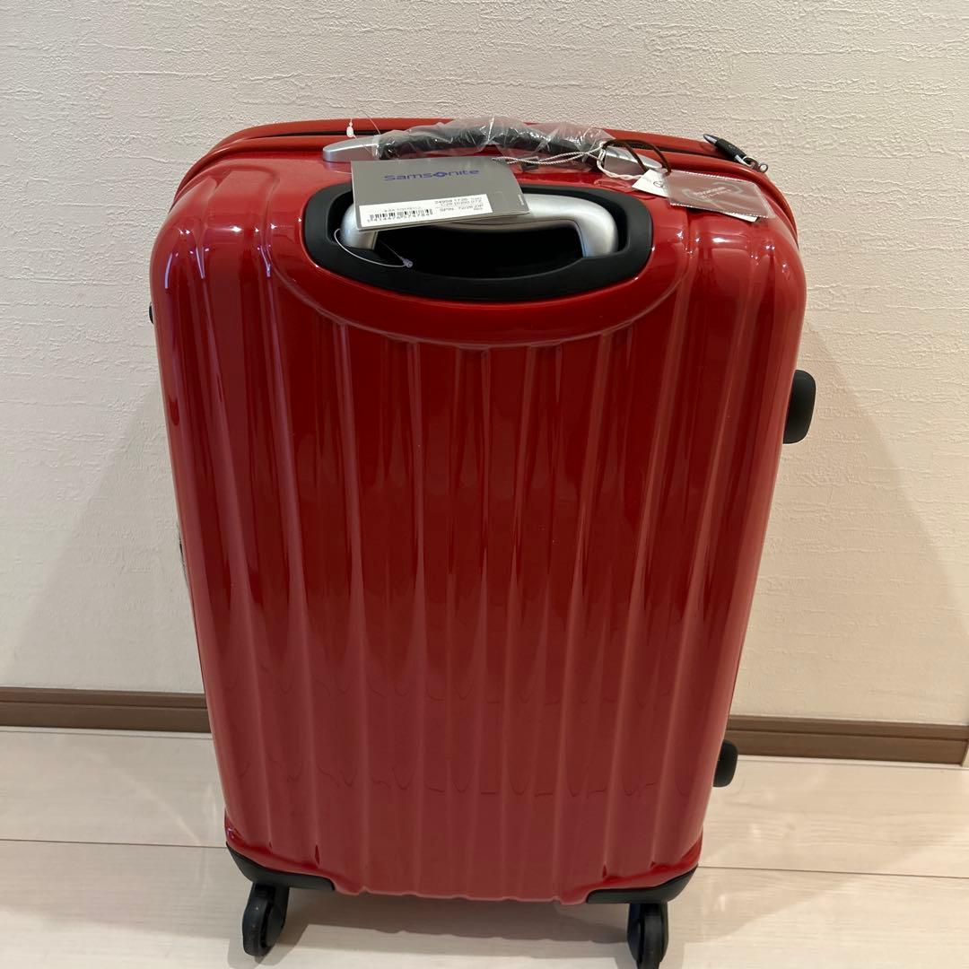 未使　展示品　Samsonite サムソナイト　キャリーケース　ハード　赤