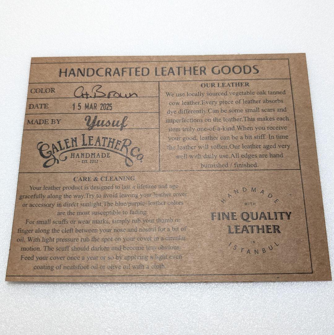 ガレンレザー 10本差し ラウンドジップケース クレイジーホースレザー