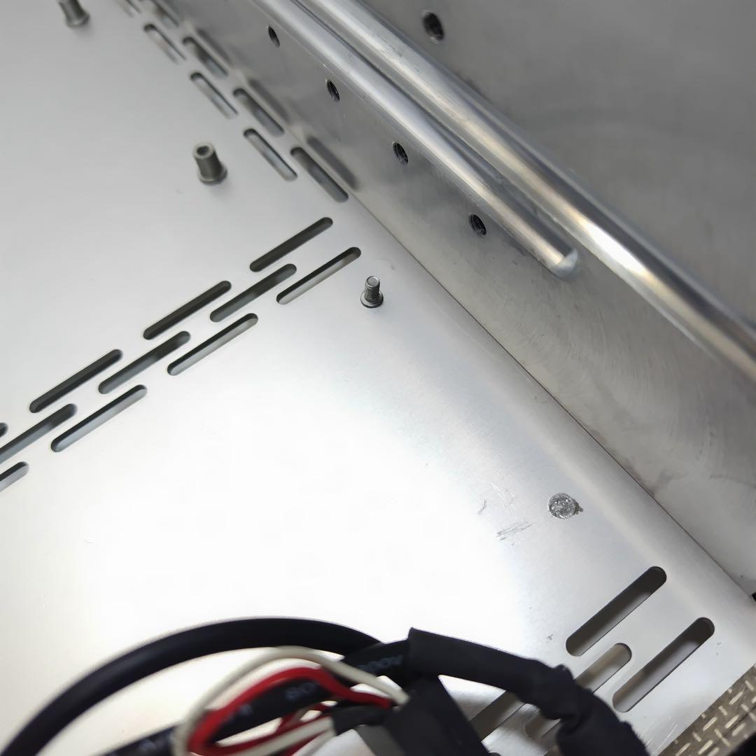 ATX自作PCケース　アルミ 横置き 自作PCケース Hush ATX