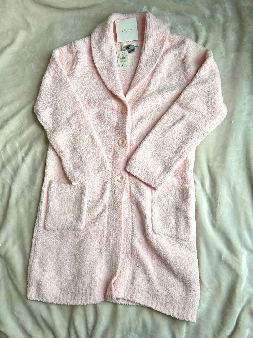 《未使用》カシウェア kashwere カーディガン　ピンク