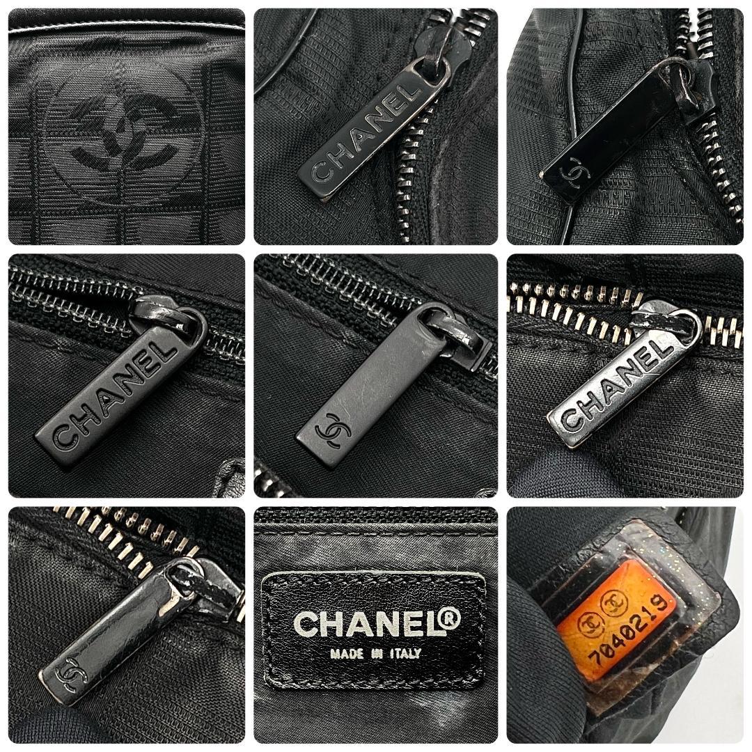 シャネル ニュートラベルライン リュック ショルダー 2way ブラック 黒