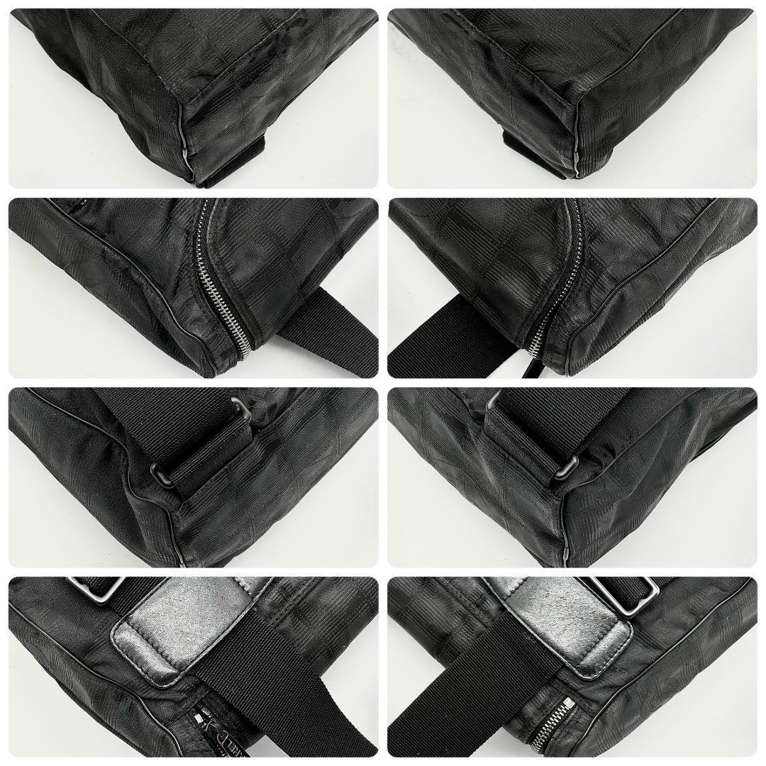 シャネル ニュートラベルライン リュック ショルダー 2way ブラック 黒