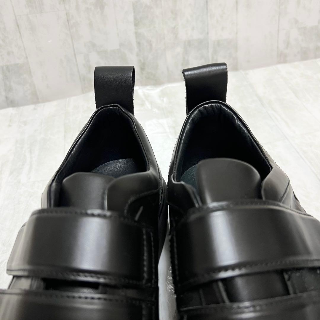 マリメッコ marimekko ウニッコ　本革　レザースニーカー ブラック　25