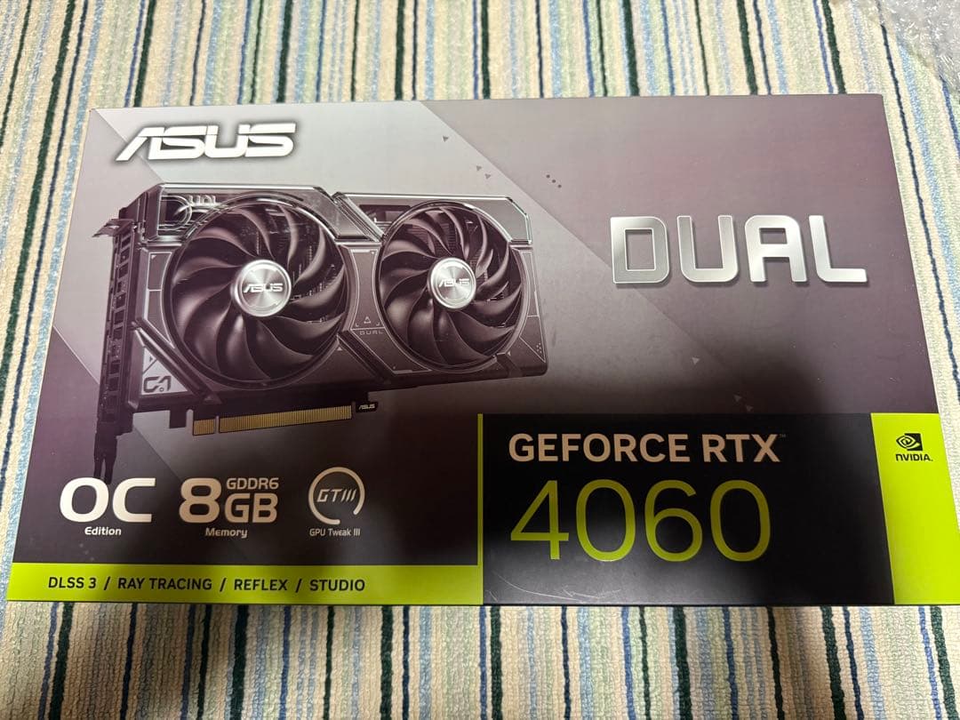 ASUS GeForce RTX 4060 OC Edition 8GB グラボ