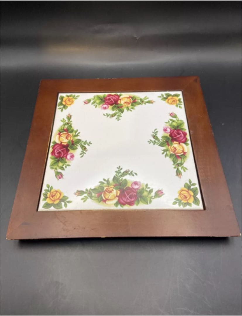 激レア品　ロイヤルアルバート　オールドカントリーローズ　トリベット