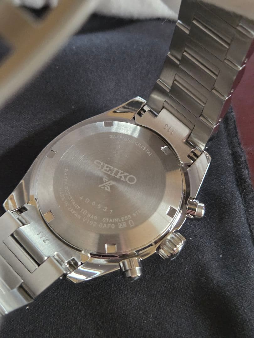 SEIKO SBDL085 スピードタイマー ソーラー クロノグラフ