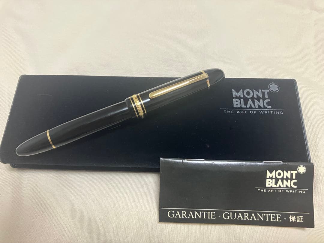 【ひーちゃん】モンブラン 149 万年筆 14K中白 エボナイト芯
