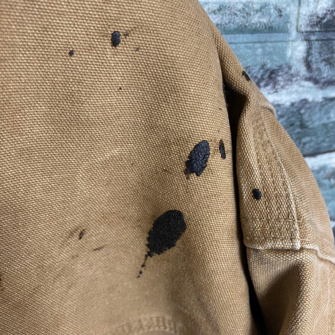 ¥*読様 カーハート☆リッジコート ダックジャケット 古着 ゆるだぼ ビッグシル