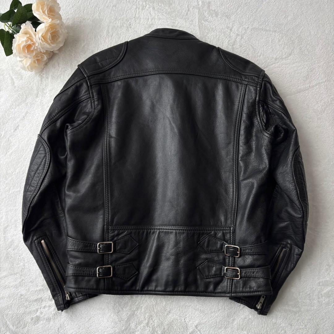 KADOYA カドヤ ライダースジャケット シングル　レザージャケット XL
