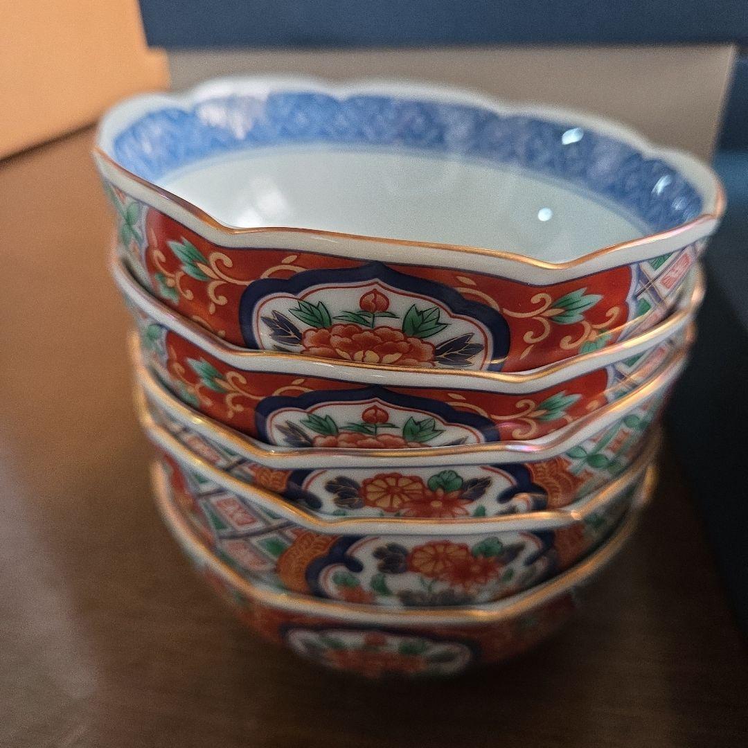 染錦古伊万里　一式揃　新品未使用