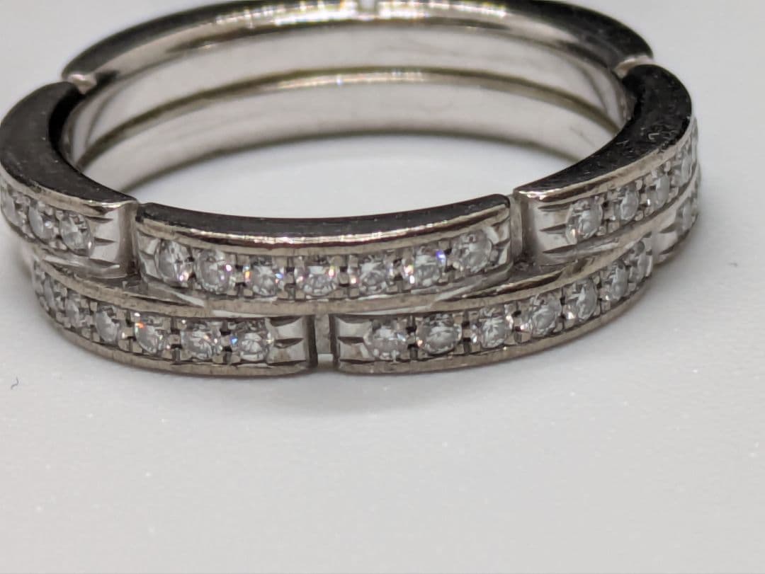 と*り様 Cartier マイヨンパンテール 2連リング　size49