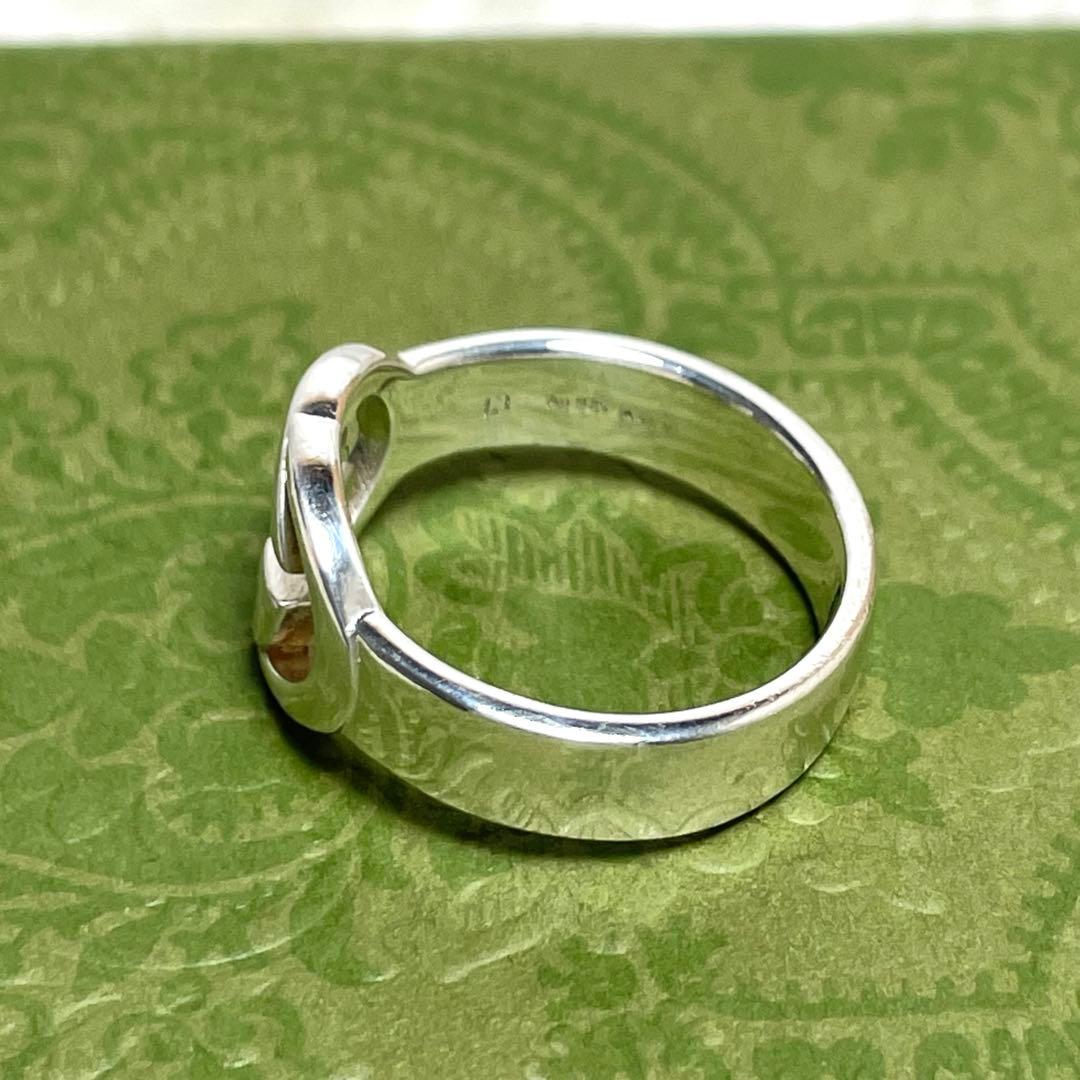 GUCCIグッチ インターロッキングGGリング 12号　メンズ/レディース