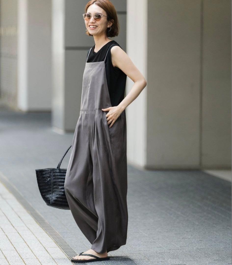 FRAMeWORKフレームワーク⭐︎キュプラツイルキャミサロペット